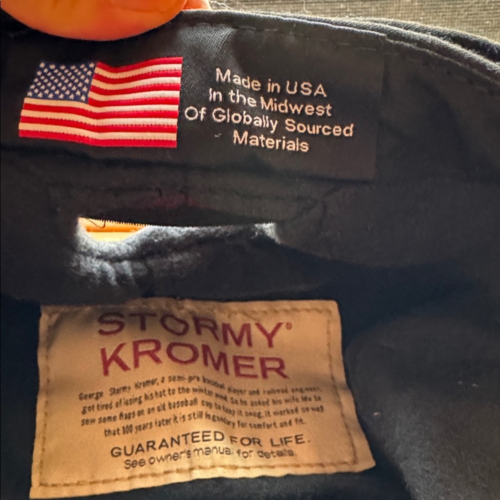 Stormy Kromer buffalo plaid Cap Woman Size 7 - Picture 4 of 4